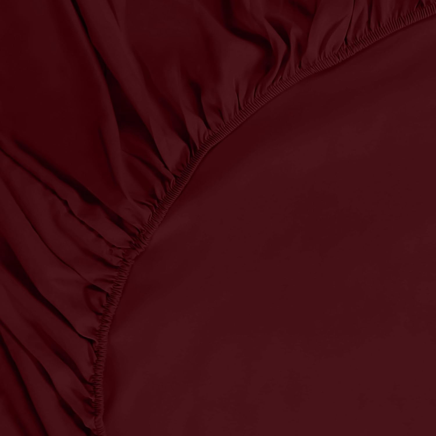 image:imageUtopia Bedding 2er Set Spannbettlaken 90x200cm MarineblauBurgunderrot