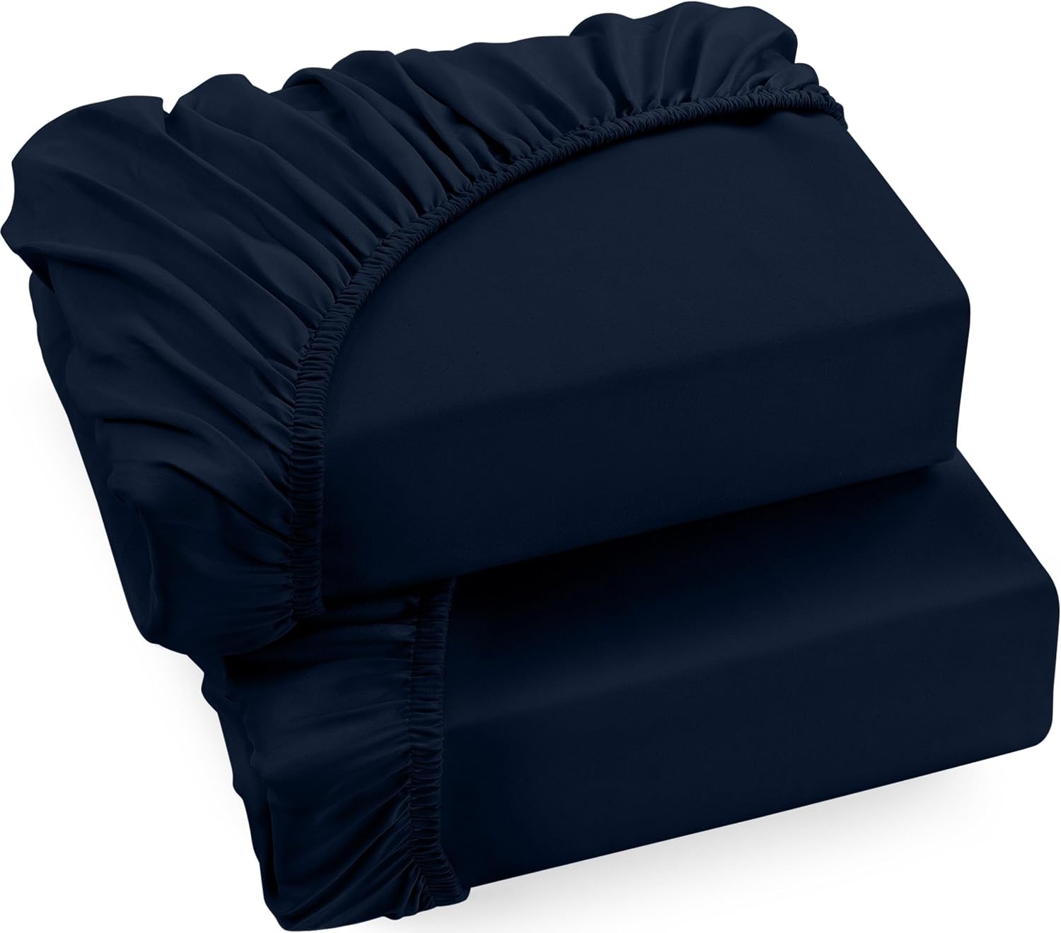 image:imageUtopia Bedding 6er Set Spannbettlaken 160 x 200 cm WeiBlau