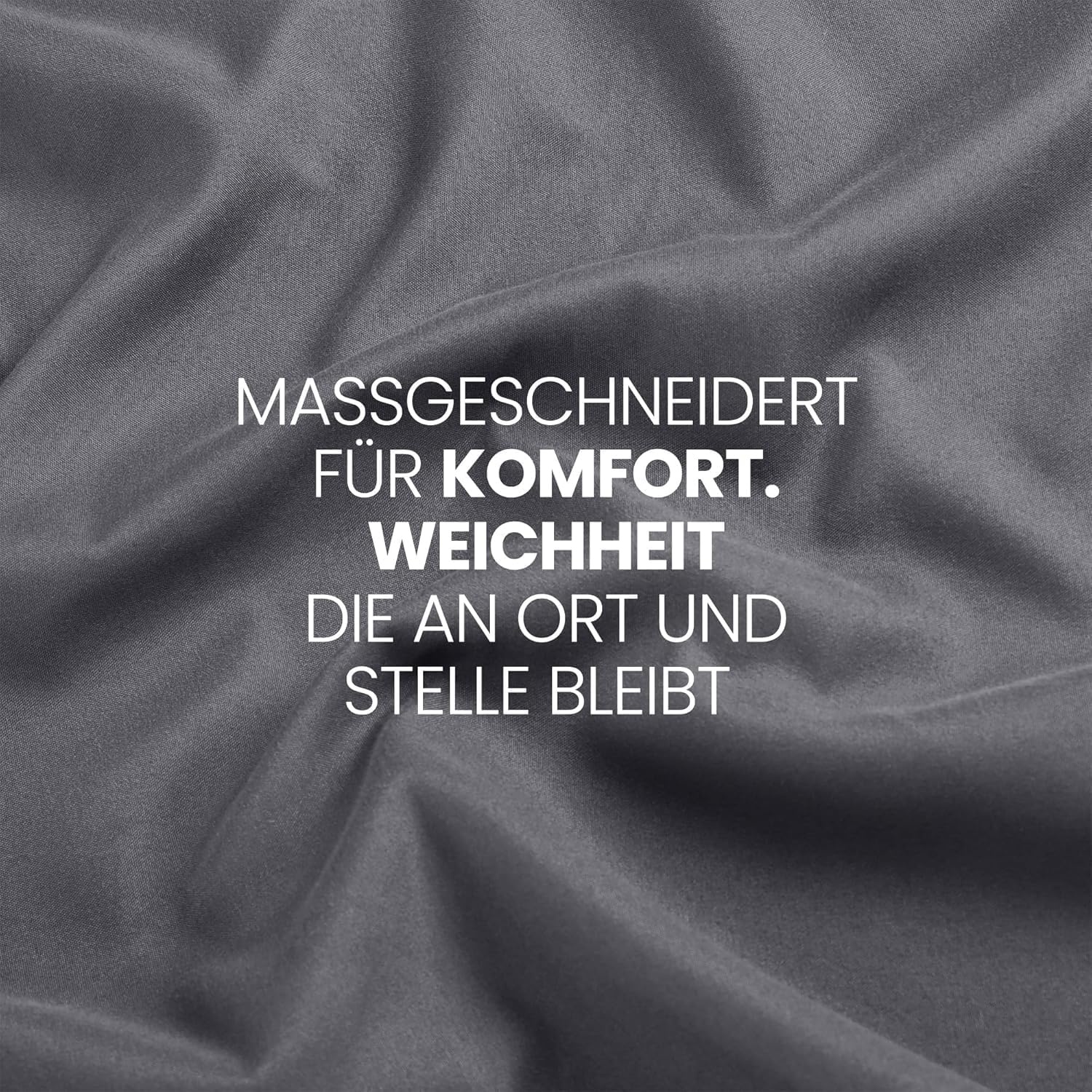 image:imageUtopia Bedding 6er Set Spannbettlaken 160 x 200 cm WeiGrau