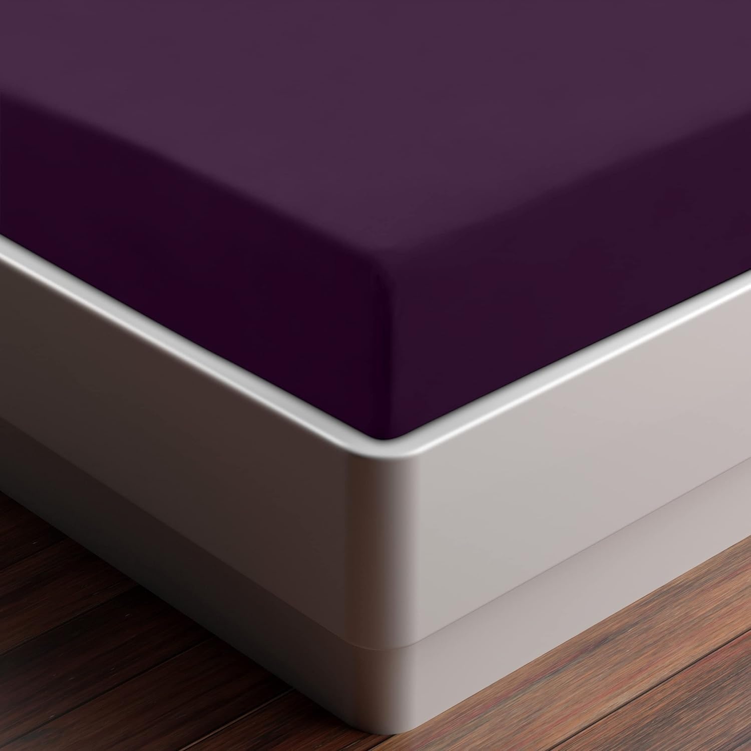 image:imageUtopia Bedding 6er Set Spannbettlaken 160 x 200 cm WeiGrau