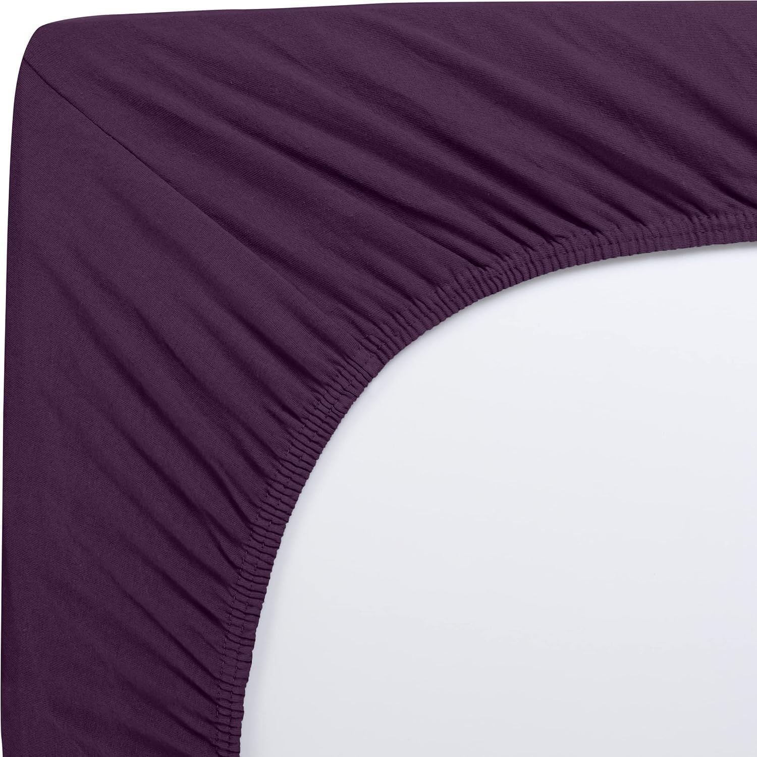 image:imageUtopia Bedding 6er Set Spannbettlaken 160 x 200 cm WeiGrau