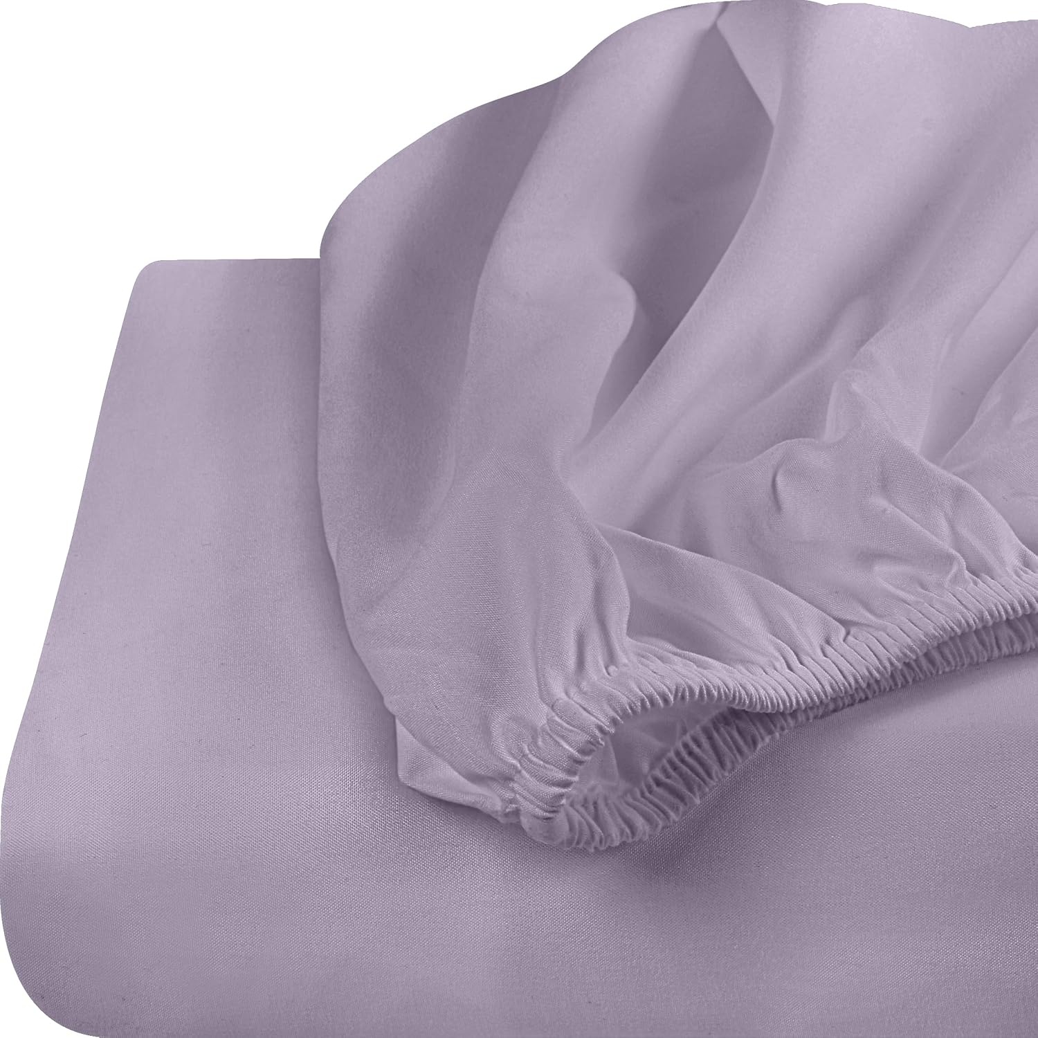 image:imageUtopia Bedding 6er Set Spannbettlaken 160 x 200 cm WeiLavendel