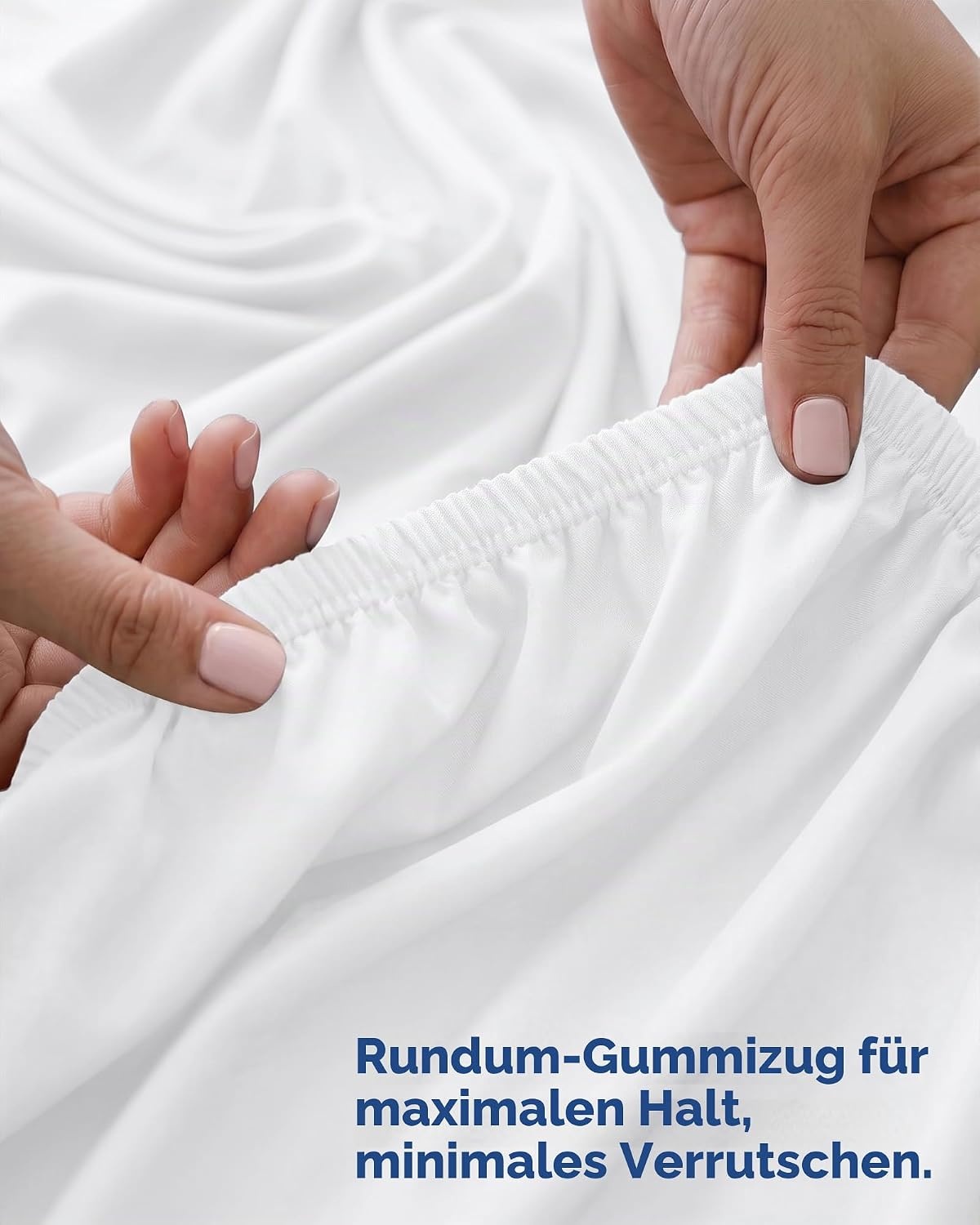image:imageUtopia Bedding 6er Set Spannbettlaken 160 x 200 cm WeiWei