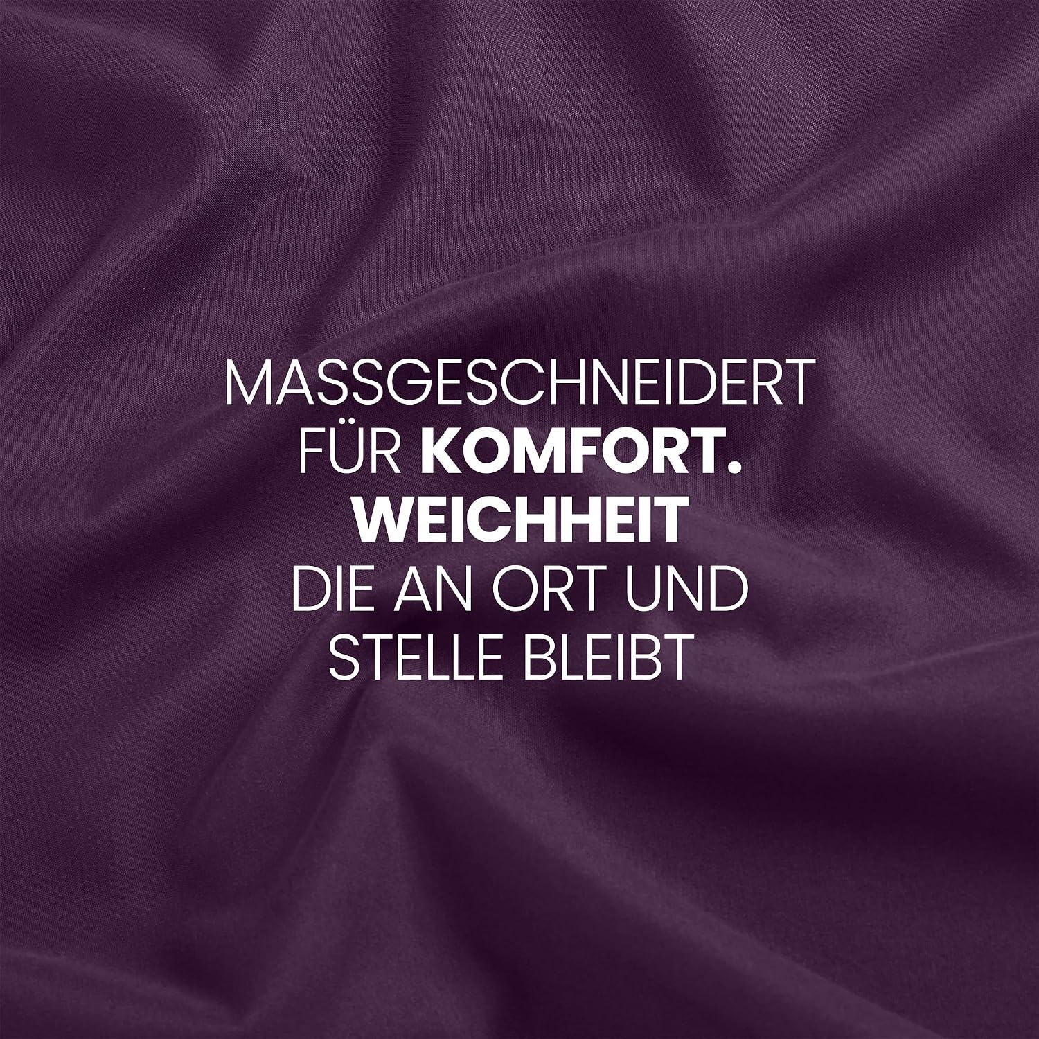 image:imageUtopia Bedding Spannbettlaken 135x190cm LilaLila