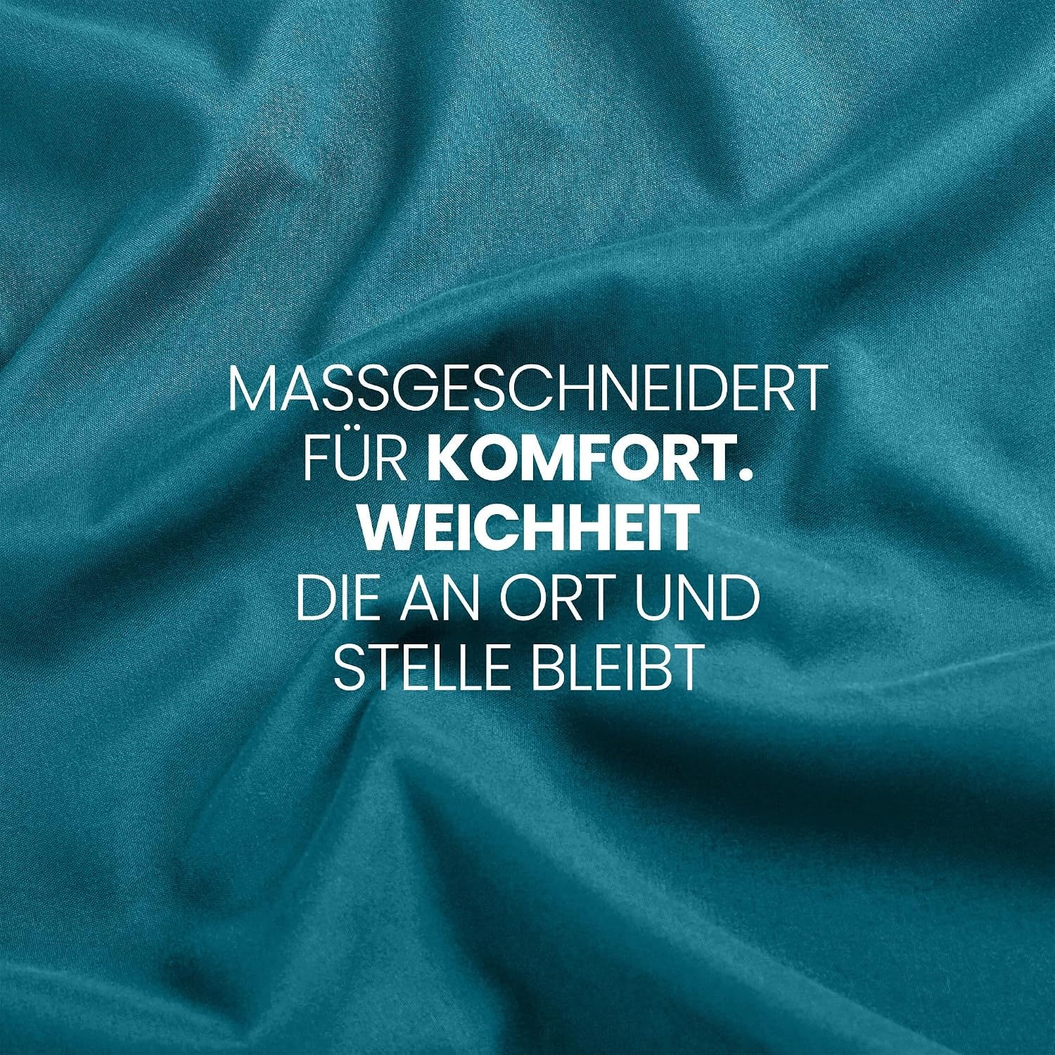 image:imageUtopia Bedding Spannbettlaken 140x200cm BurgunderrotDenim Blau