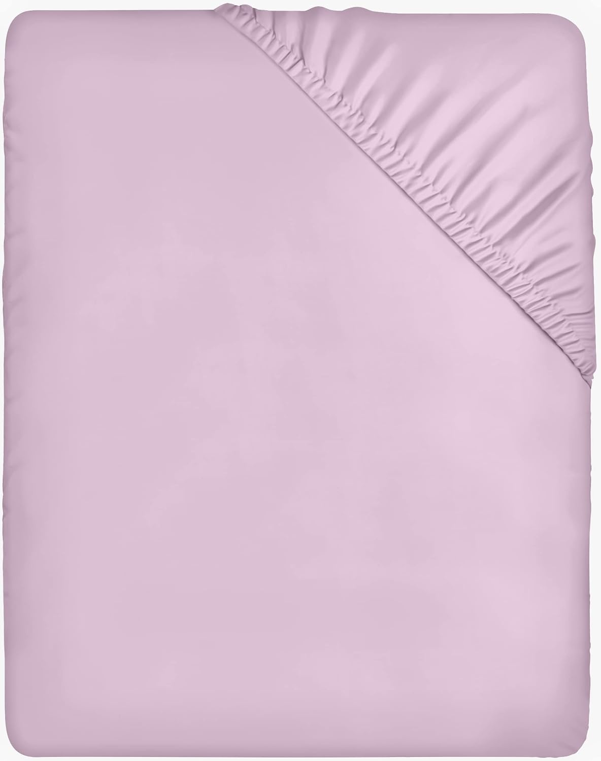 image:imageUtopia Bedding Spannbettlaken 140x200cm BurgunderrotLavendel