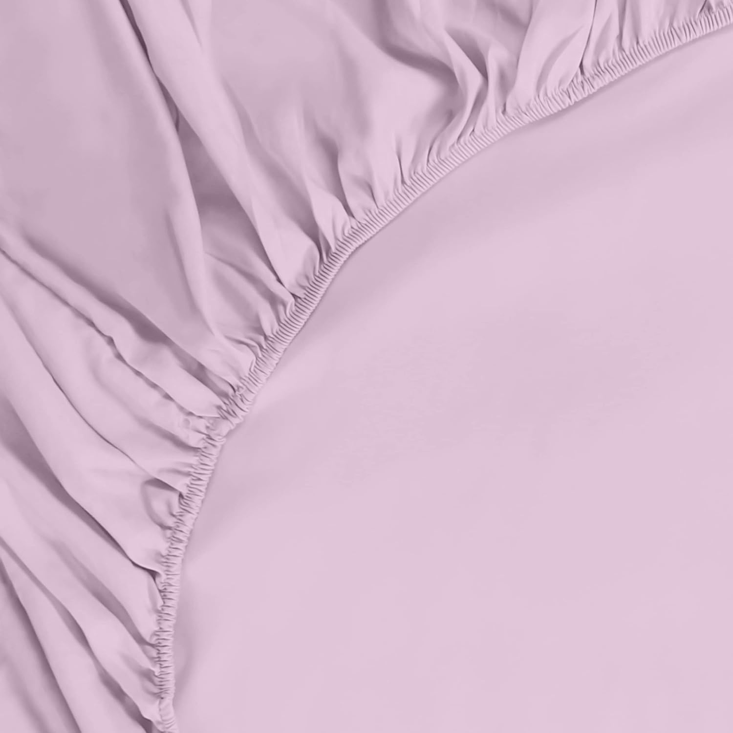 image:imageUtopia Bedding Spannbettlaken 140x200cm BurgunderrotLavendel