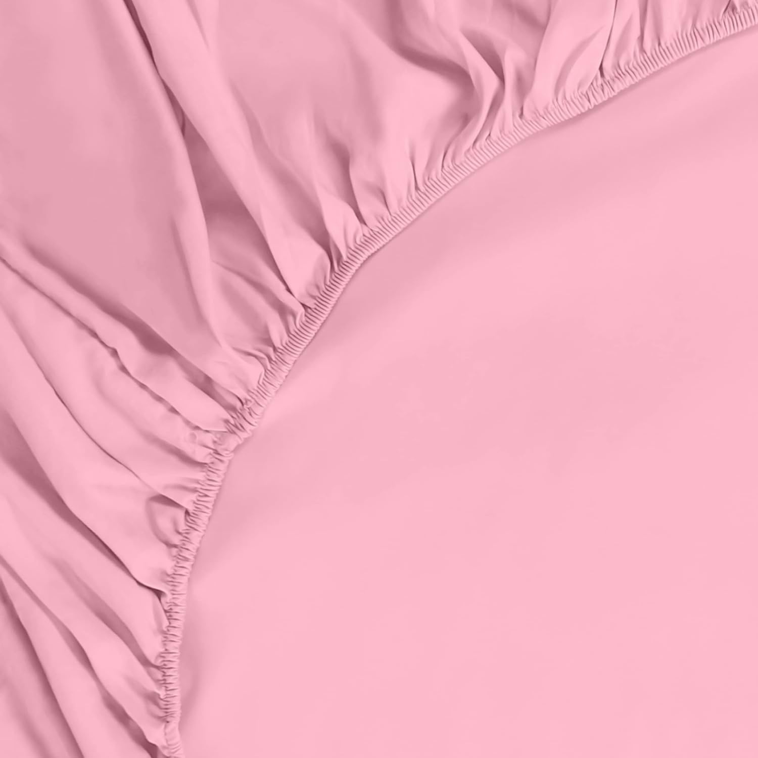 image:imageUtopia Bedding Spannbettlaken 140x200cm BurgunderrotRosa