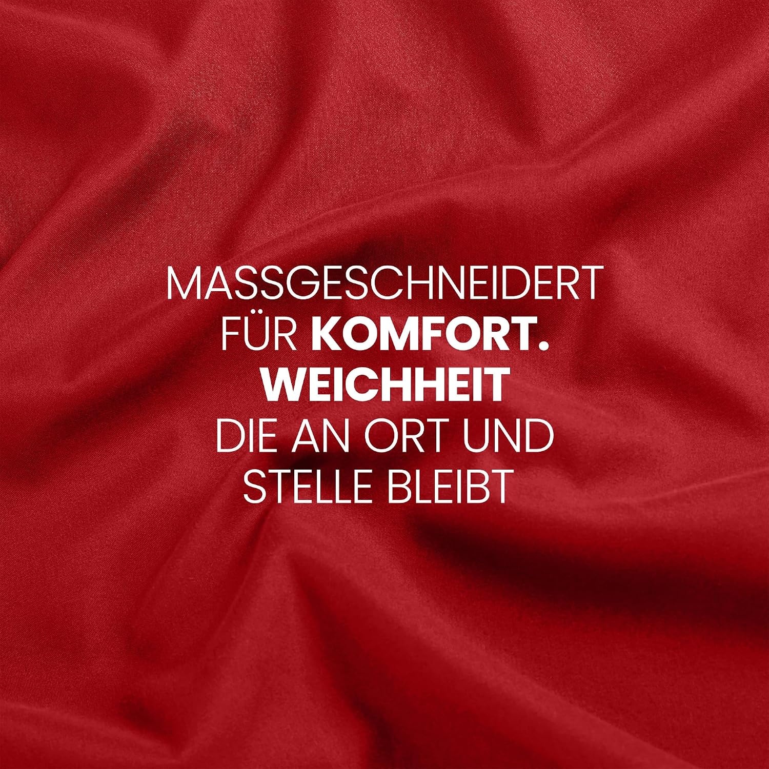 image:imageUtopia Bedding Spannbettlaken 140x200cm BurgunderrotRot