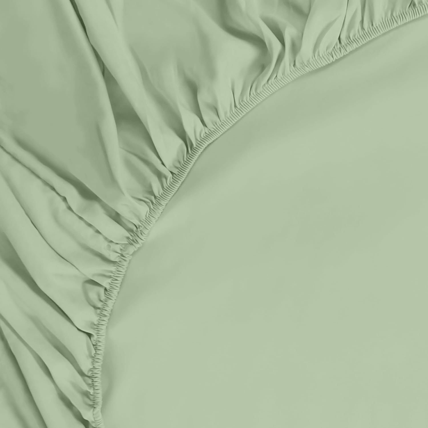 image:imageUtopia Bedding Spannbettlaken 140x200cm BurgunderrotSalbei Grn