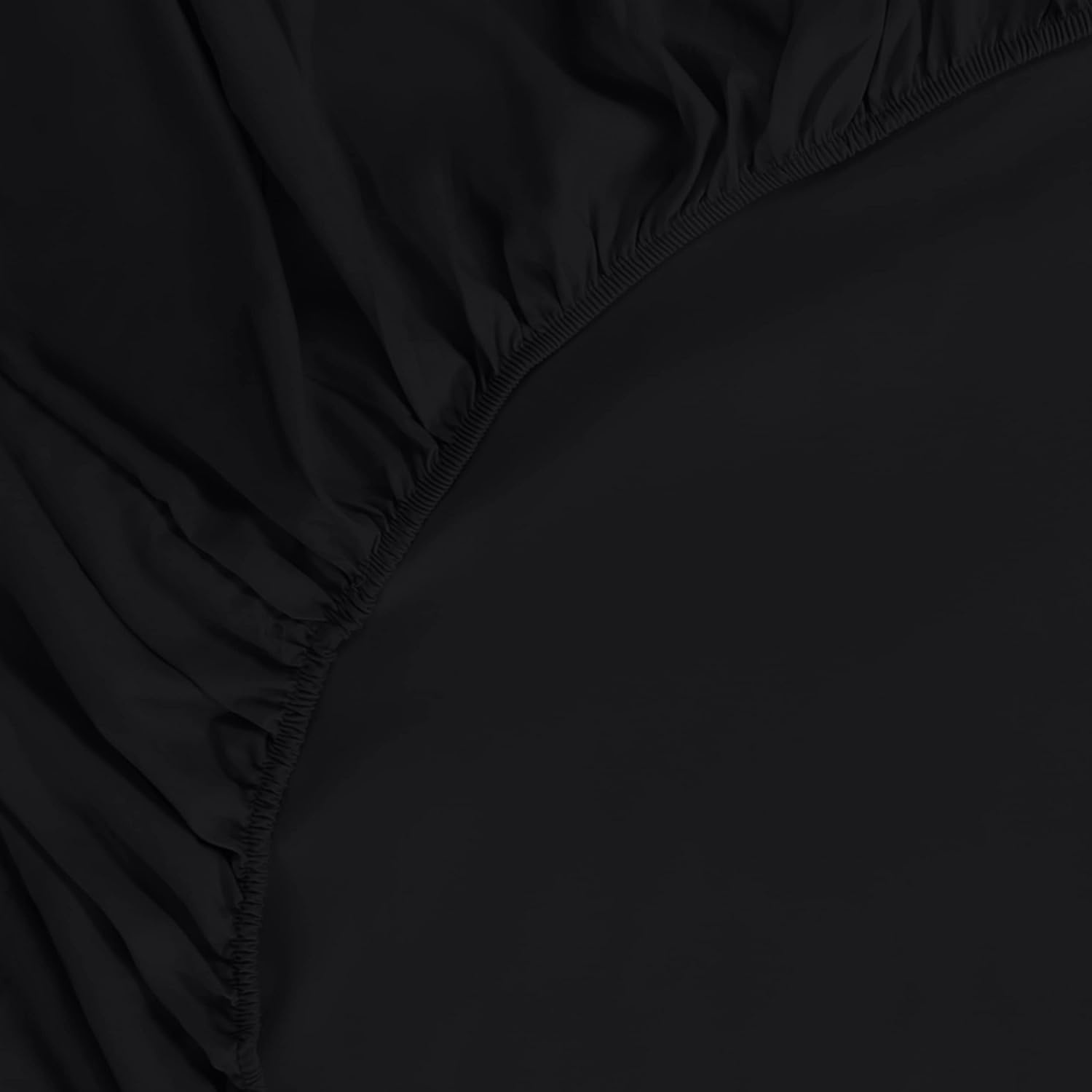 image:imageUtopia Bedding Spannbettlaken 140x200cm BurgunderrotSchwarz