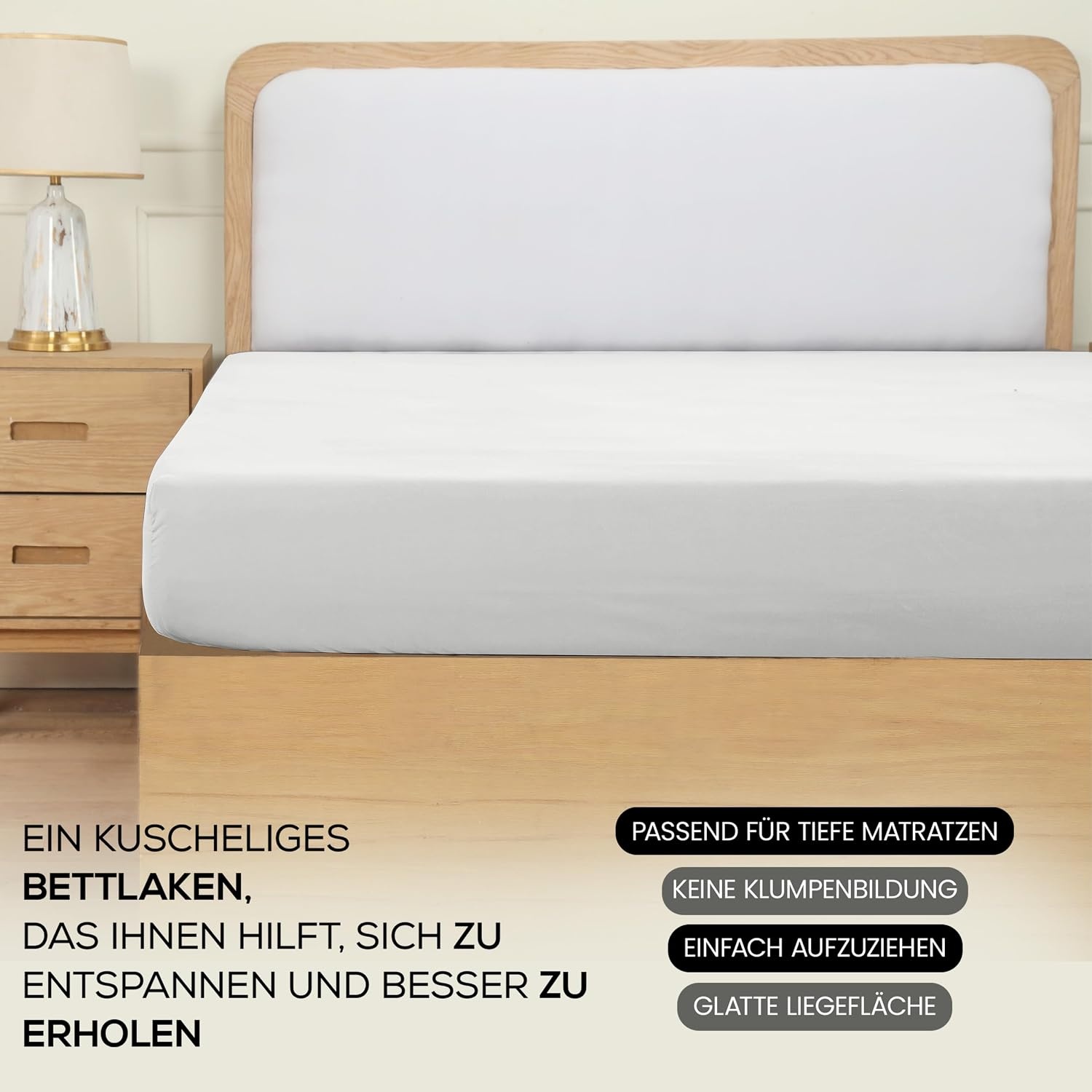 image:imageUtopia Bedding Spannbettlaken 140x200cm BurgunderrotWei