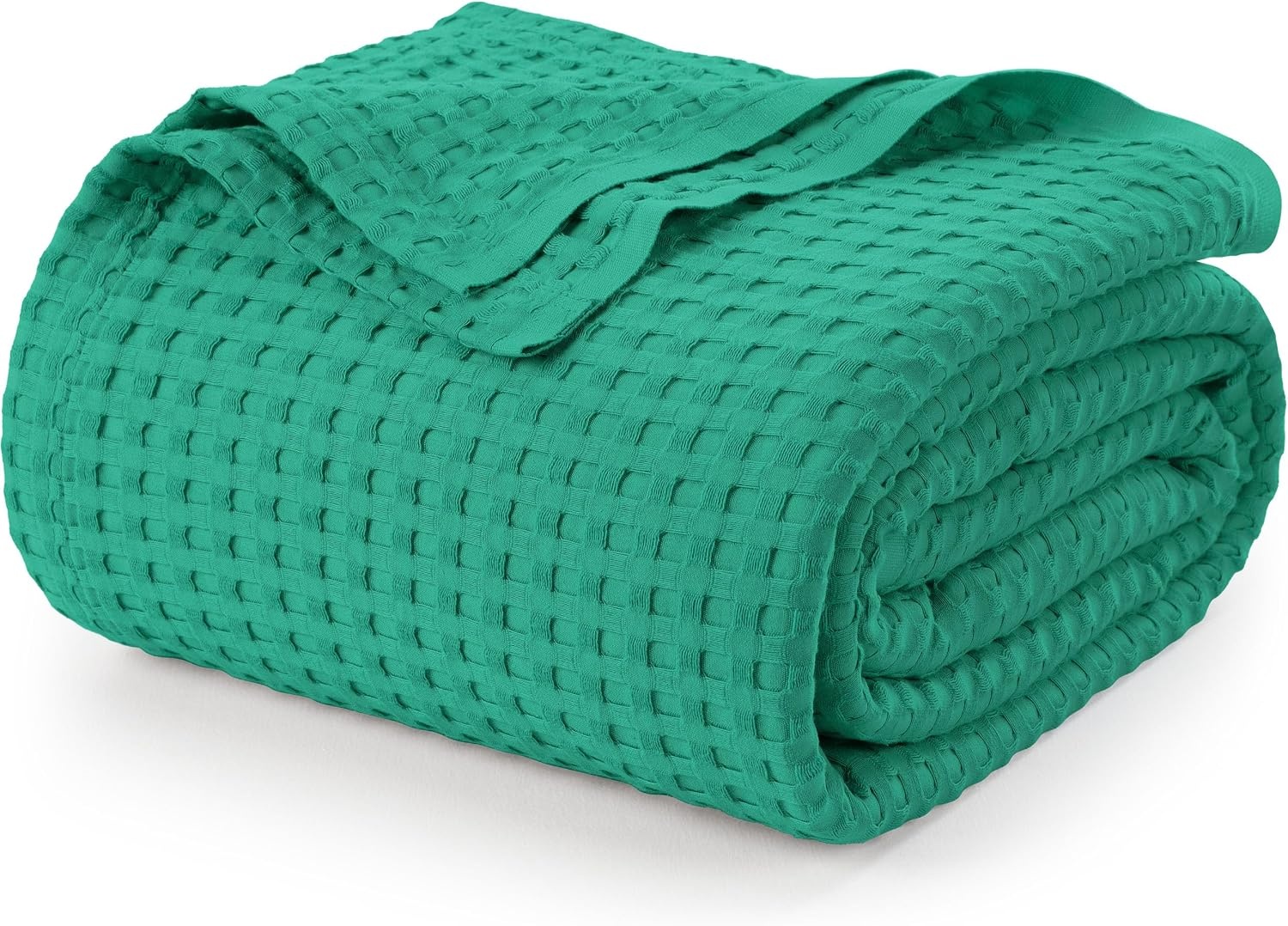image:imageUtopia Bedding 100 Baumwolle Waffeldecke Kuschedecke 300 GSM Anthrazitgrau 274 x 228 cm weiche leichte atmungsaktive tagesdecke Sofa amp Couch berwurf fr alle JahreszeitenSmaragdgrn