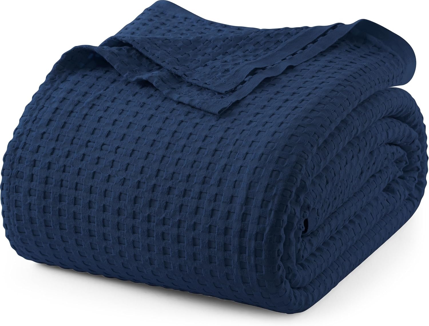 image:imageUtopia Bedding 100 Baumwolle Waffeldecke Kuschedecke 300 GSM Anthrazitgrau 274 x 228 cm weiche leichte atmungsaktive tagesdecke Sofa amp Couch berwurf fr alle JahreszeitenMarine