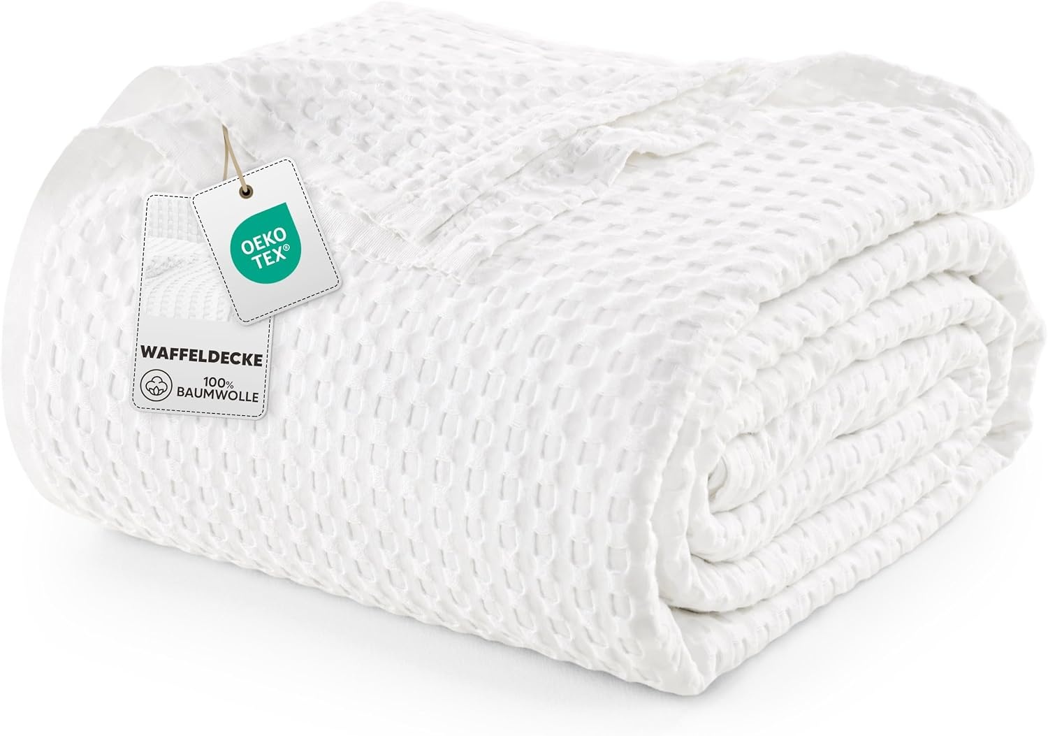 image:imageUtopia Bedding 100 Baumwolle Waffeldecke Kuschedecke 300 GSM Anthrazitgrau 274 x 228 cm weiche leichte atmungsaktive tagesdecke Sofa amp Couch berwurf fr alle JahreszeitenWei