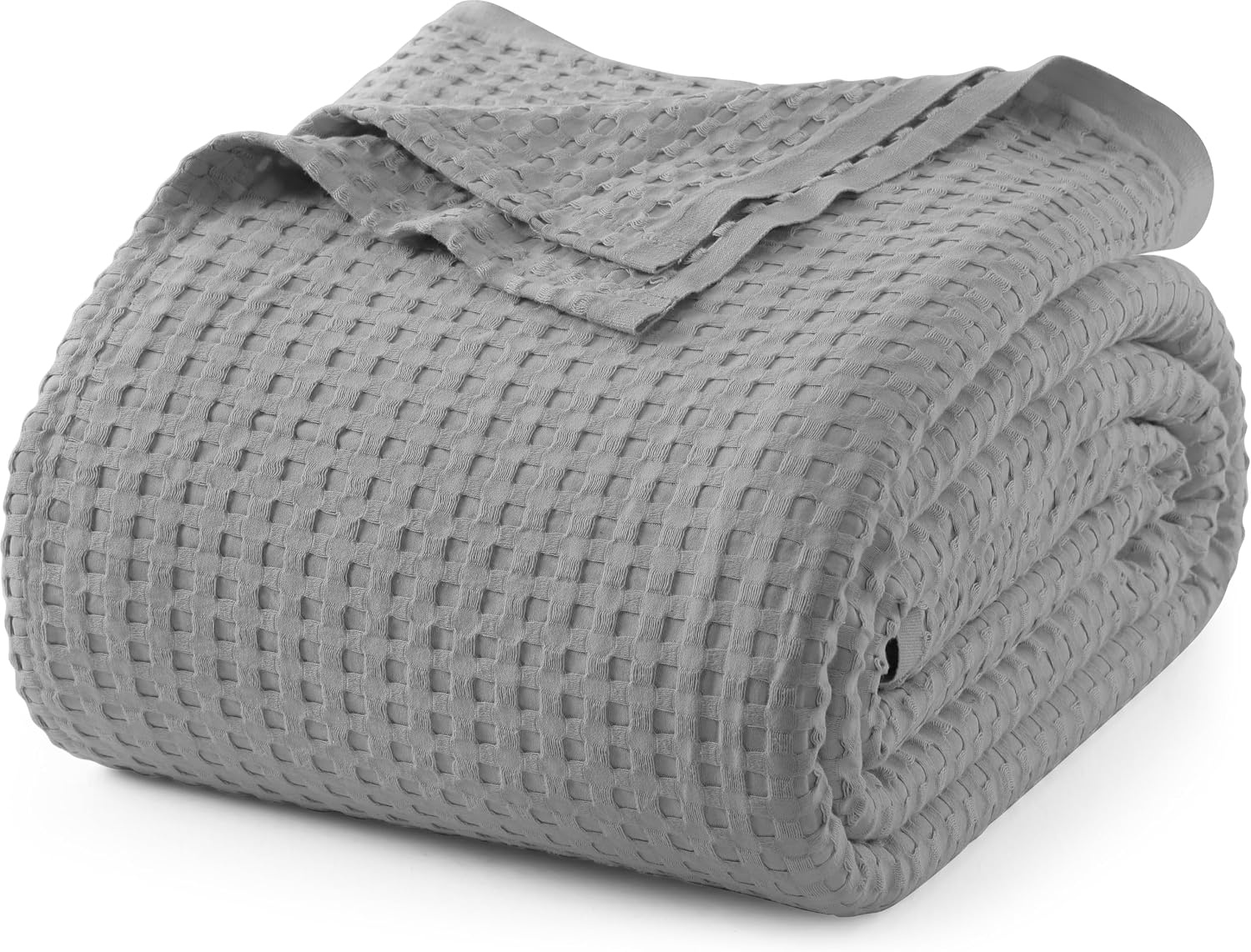 image:imageUtopia Bedding 100 Baumwolle Waffeldecke Kuschedecke 300 GSM Anthrazitgrau 274 x 228 cm weiche leichte atmungsaktive tagesdecke Sofa amp Couch berwurf fr alle JahreszeitenKhles Grau
