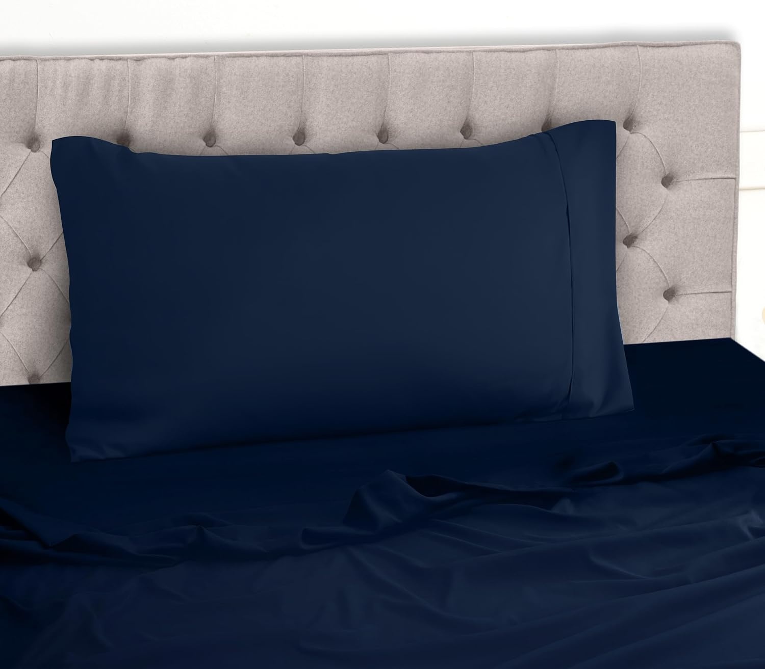 image:imageUtopia Bedding 4 Teilige Bettlaken Set 135x190cm Niederlndisches BlauMarineblau