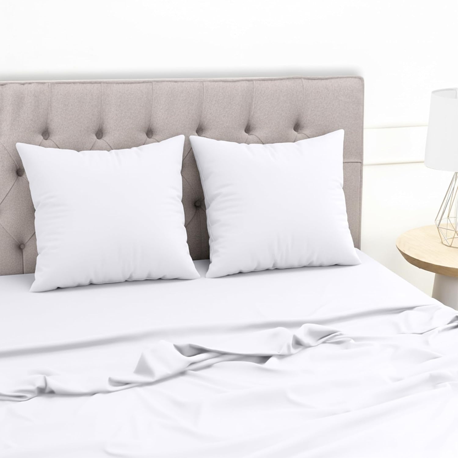 image:imageUtopia Bedding 4 Teilige Bettlaken Set 180x200cm BurgunderrotWei