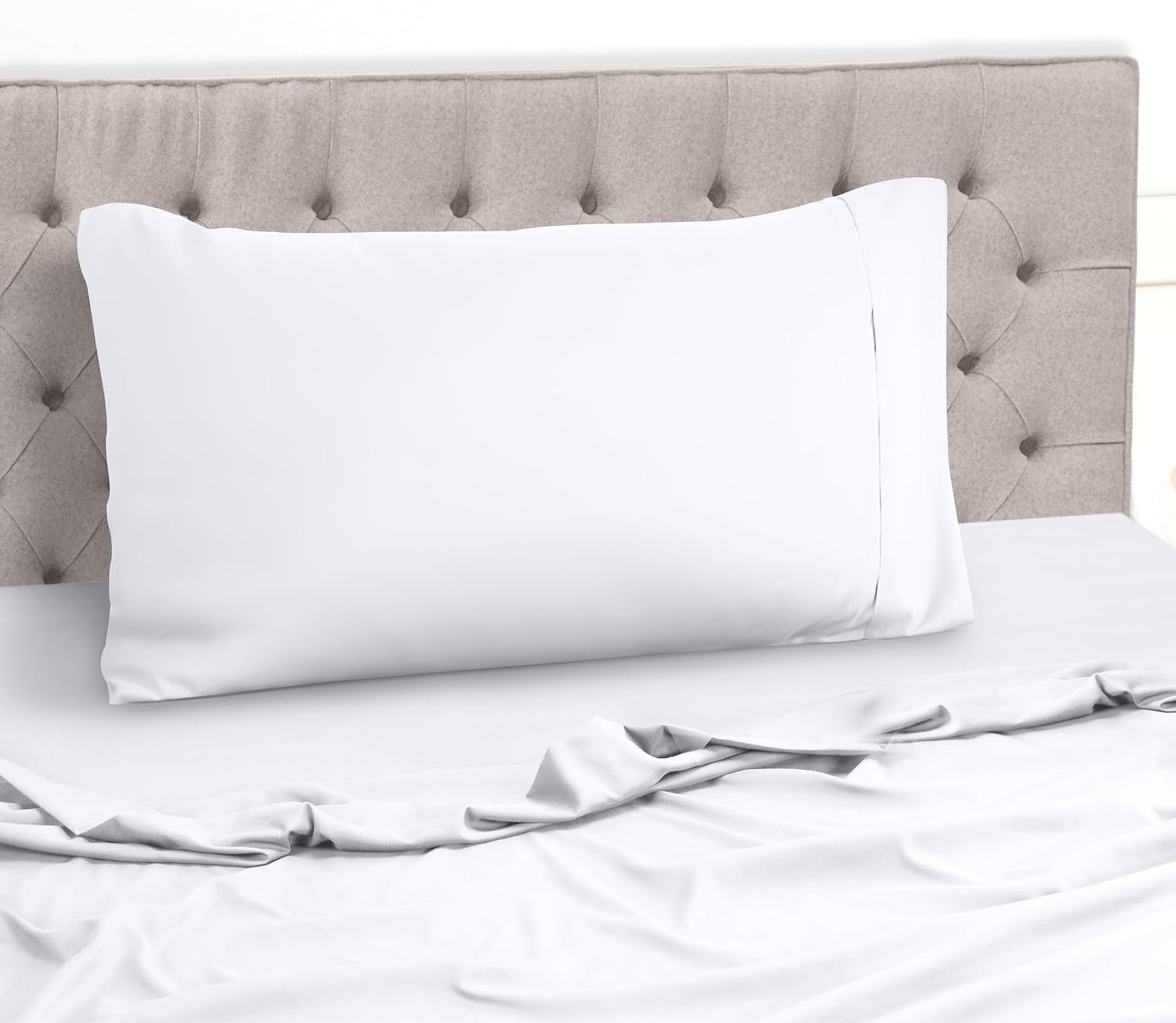 image:imageUtopia Bedding 4 Teilige Bettlaken Set 180x200cm BurgunderrotWei