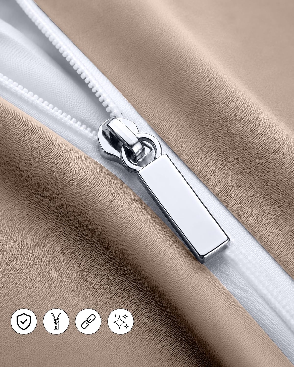image:imageUtopia Bedding 4teilig Bettwschesets BeigeBeige
