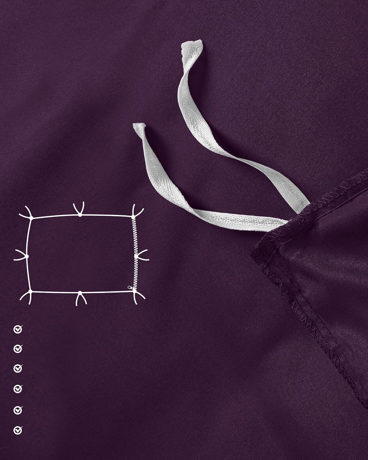 image:imageUtopia Bedding 4teilig Bettwschesets BeigeLila