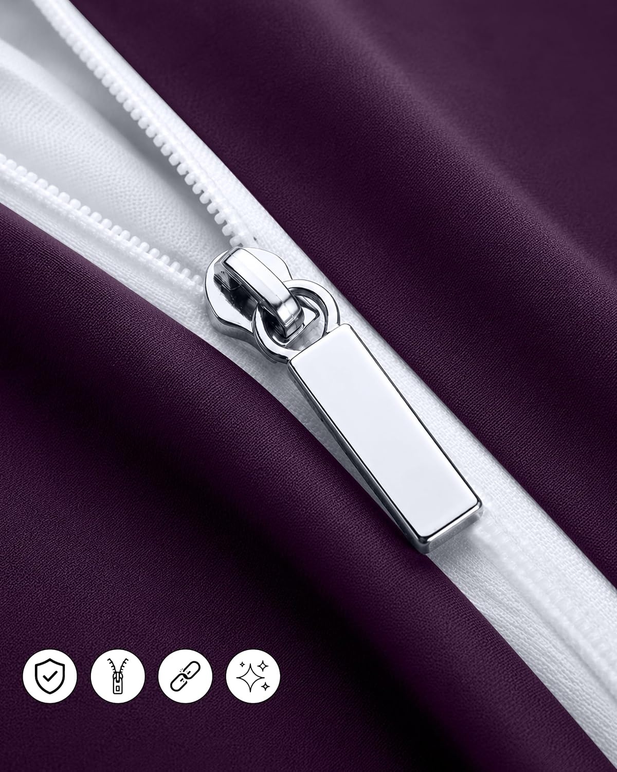 image:imageUtopia Bedding 4teilig Bettwschesets BeigeLila