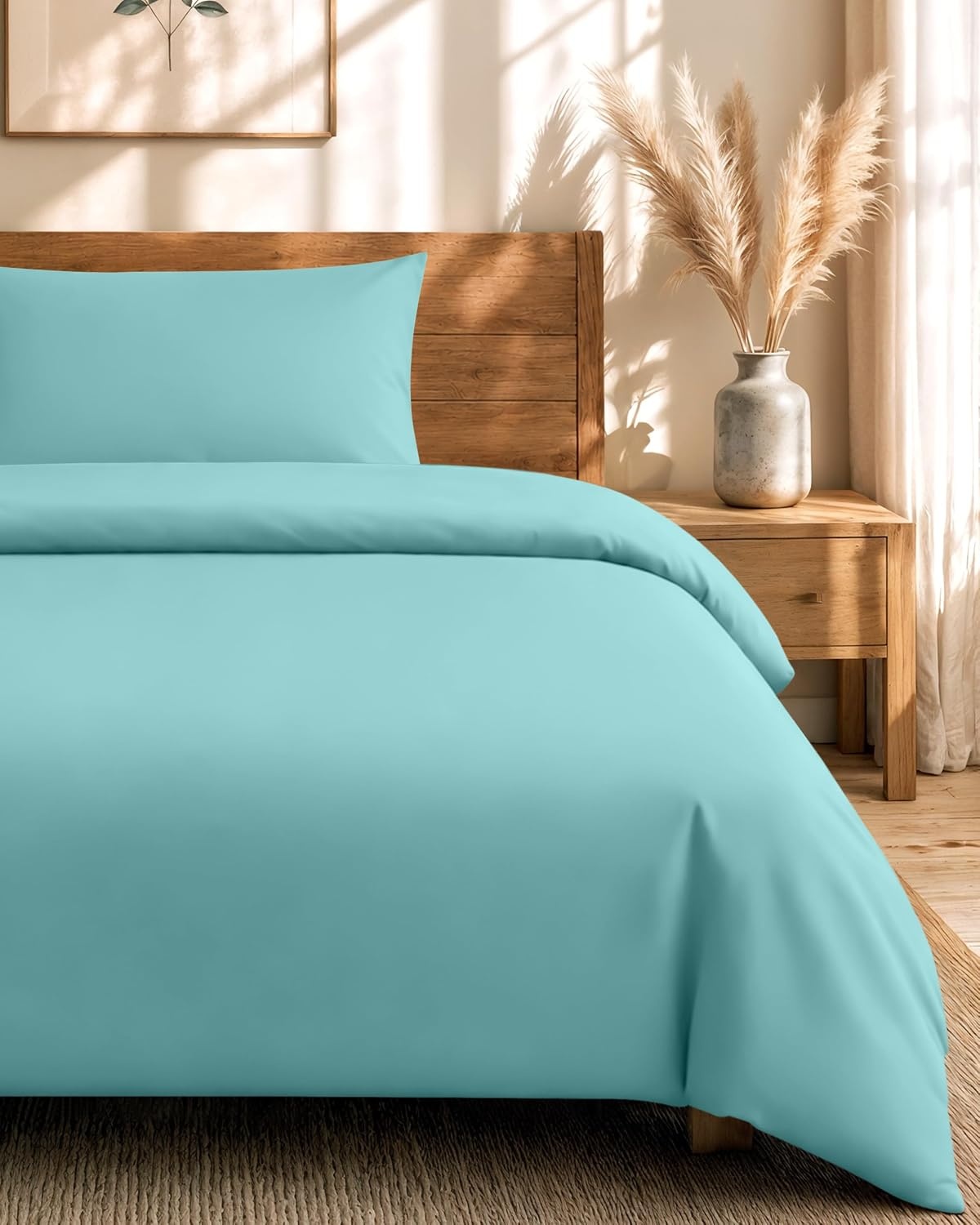 image:imageUtopia Bedding 4teilig Bettwschesets BeigeSpa Blau