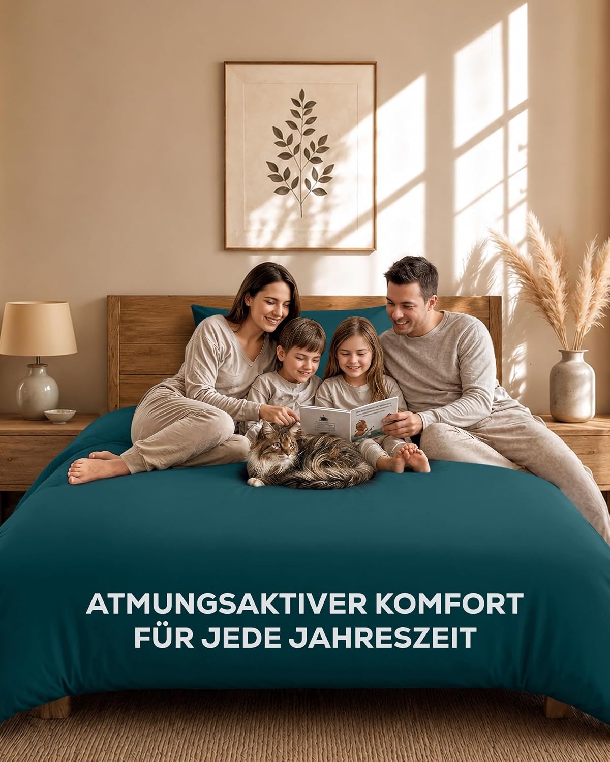 image:imageUtopia Bedding 4teilig Bettwschesets BeigeTrkis