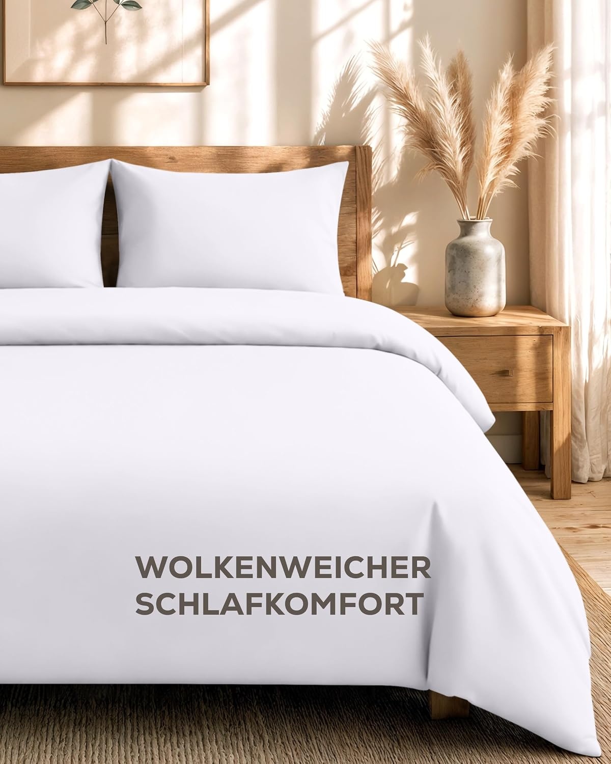 image:imageUtopia Bedding 4teilig Bettwschesets BeigeWei