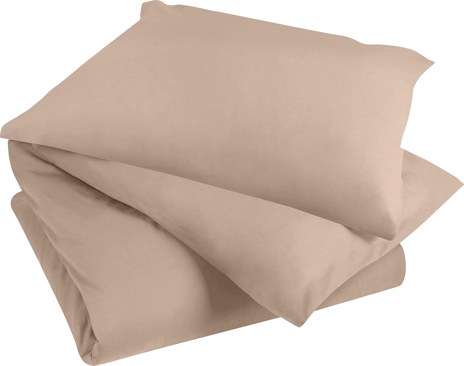 image:imageUtopia Bedding Bettwsche 135x200 cm 1 Kissenbezug 80x80 cm BlaugrnBeige