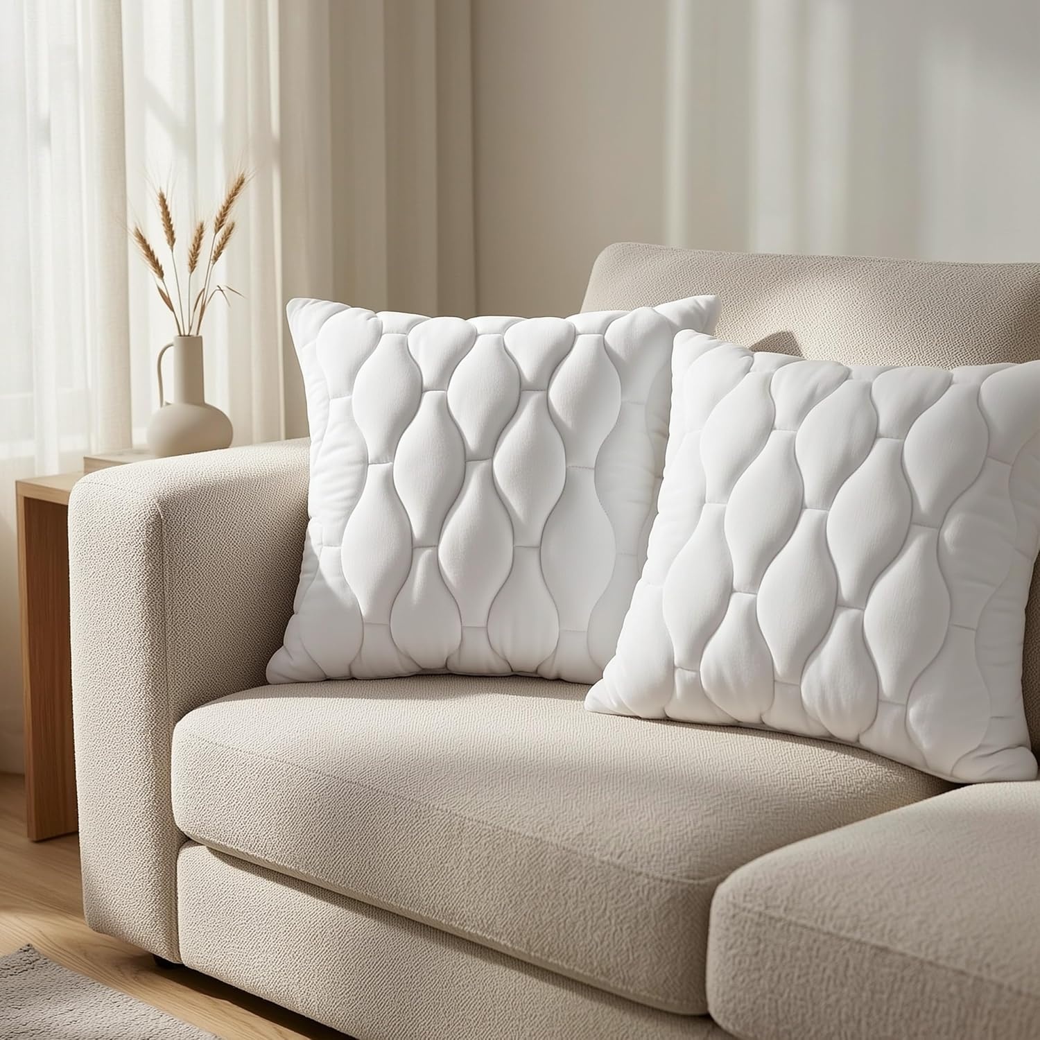 image:imageUtopia Bedding Kissenfllung 30x50 cm 4er Set Kissen Dekokissen fr couchWei