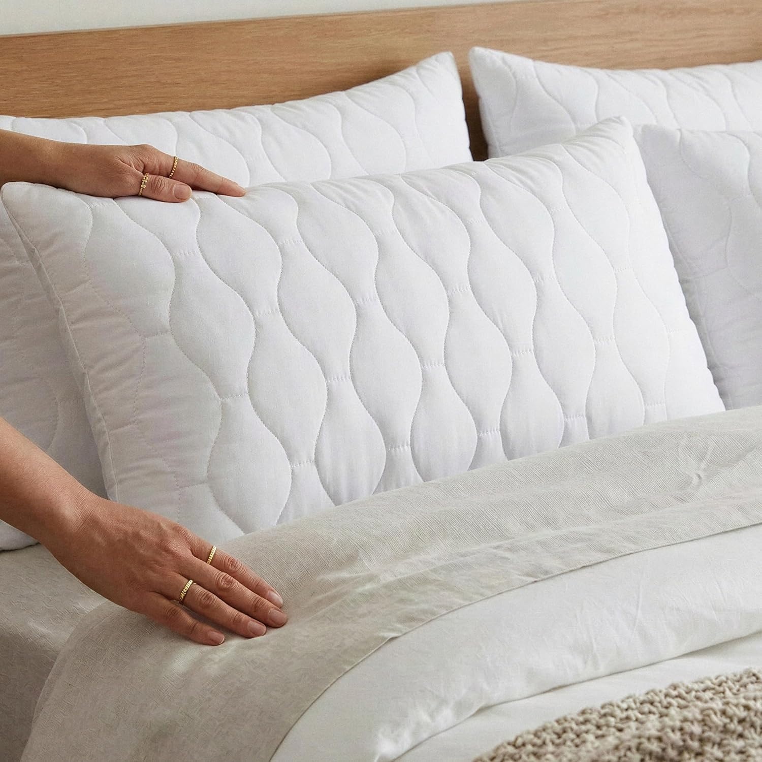 image:imageUtopia Bedding Kissenfllung 30x50 cm 4er Set Kissen Dekokissen fr couchWei