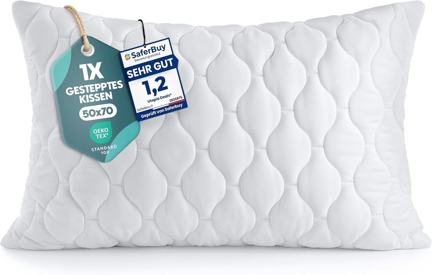 image:imageUtopia Bedding Kissenfllung 30x50 cm 4er Set Kissen Dekokissen fr couchWei