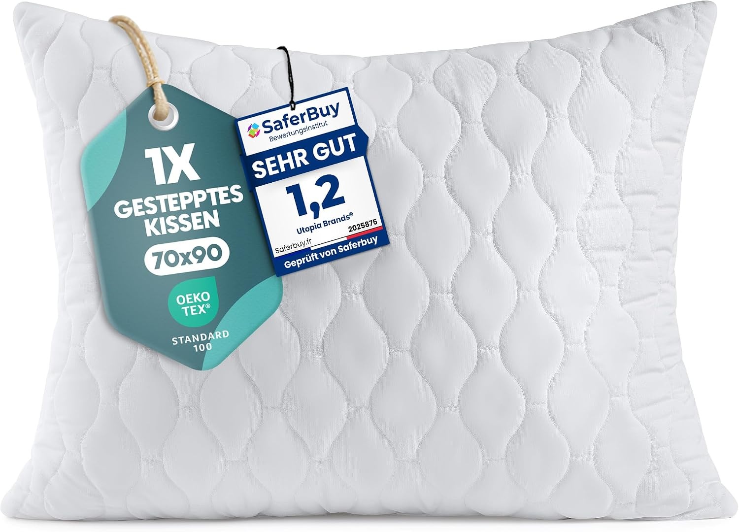 image:imageUtopia Bedding Kissenfllung 30x50 cm 4er Set Kissen Dekokissen fr couchWei