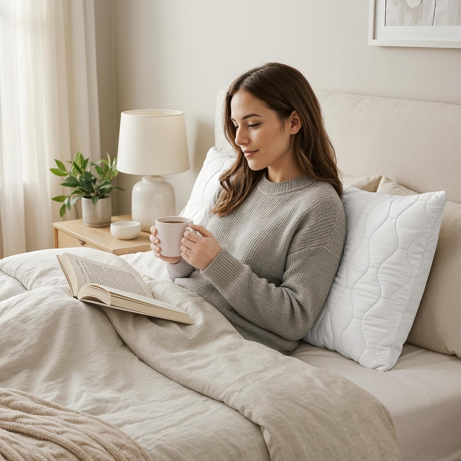 image:imageUtopia Bedding Kissenfllung 30x50 cm 4er Set Kissen Dekokissen fr couchWei