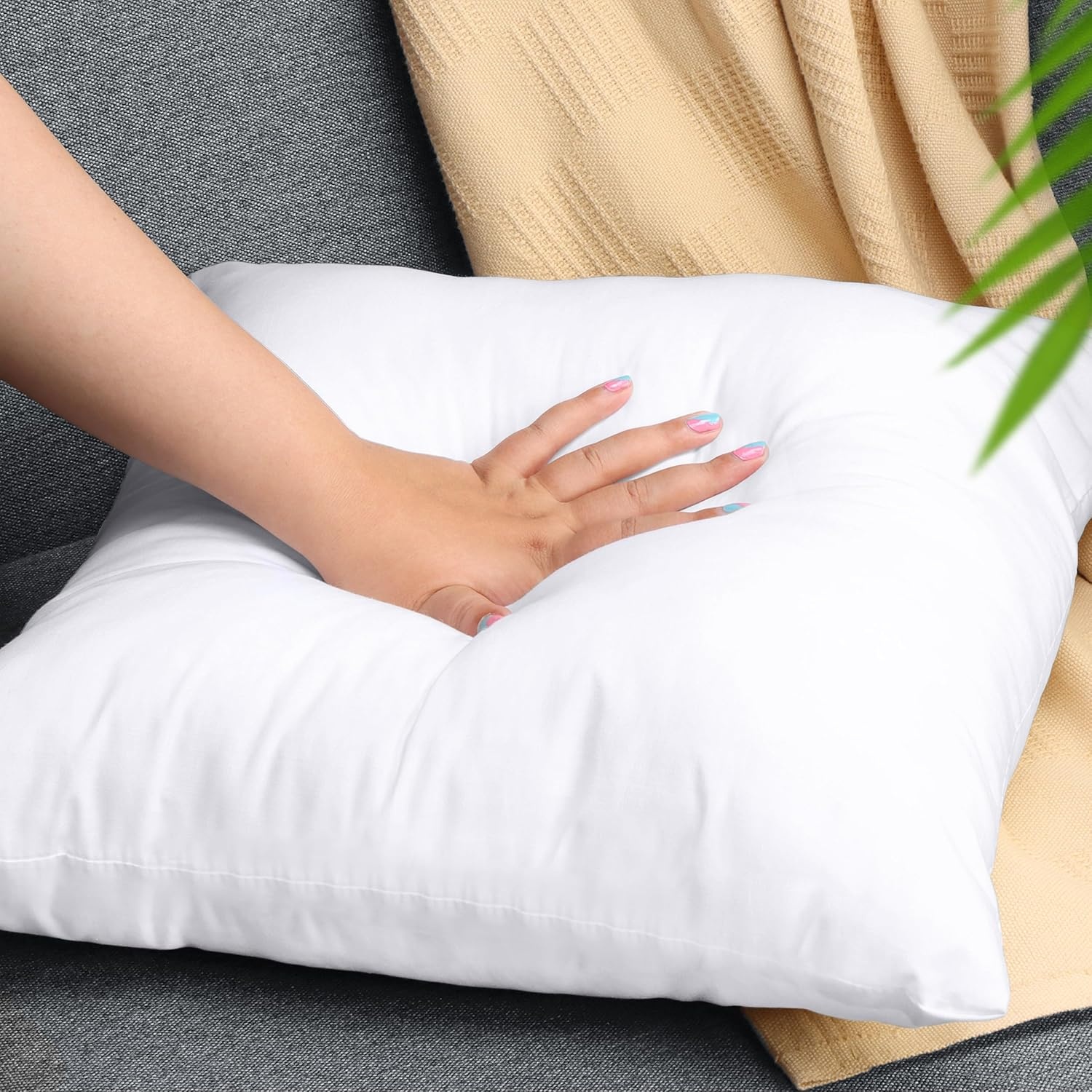 image:imageUtopia Bedding Kissenfllung 80x80 2er Set Innenkissen Kissen Sofakissen50x50 cm 2er Set