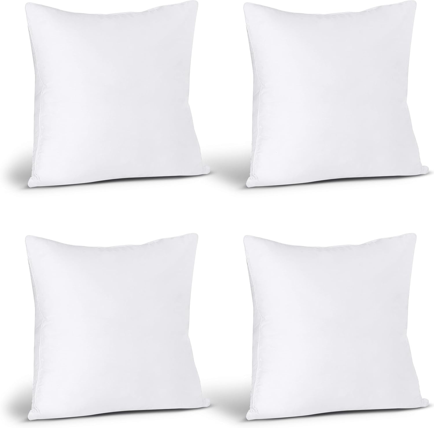image:imageUtopia Bedding Kissenfllung 80x80 2er Set Innenkissen Kissen Sofakissen55x55 cm 4er Set