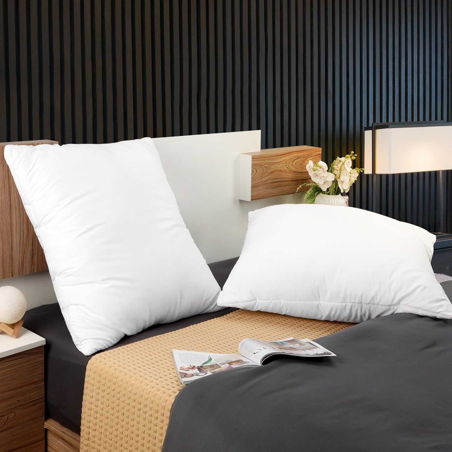 image:imageUtopia Bedding Kissenfllung 80x80 2er Set Innenkissen Kissen Sofakissen70x70 cm 2er Set