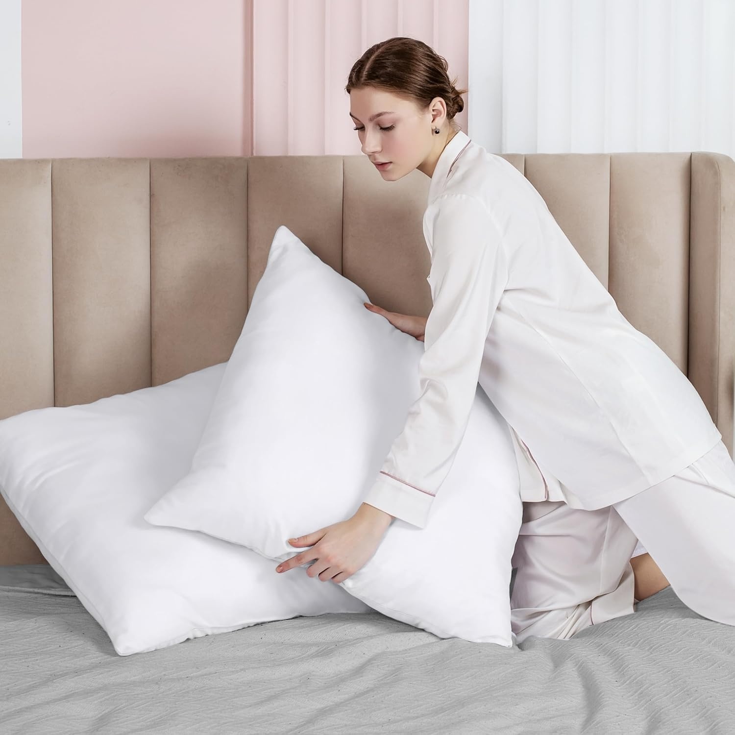 image:imageUtopia Bedding Kissenfllung 80x80 2er Set Innenkissen Kissen Sofakissen80x80 cm 2er Set