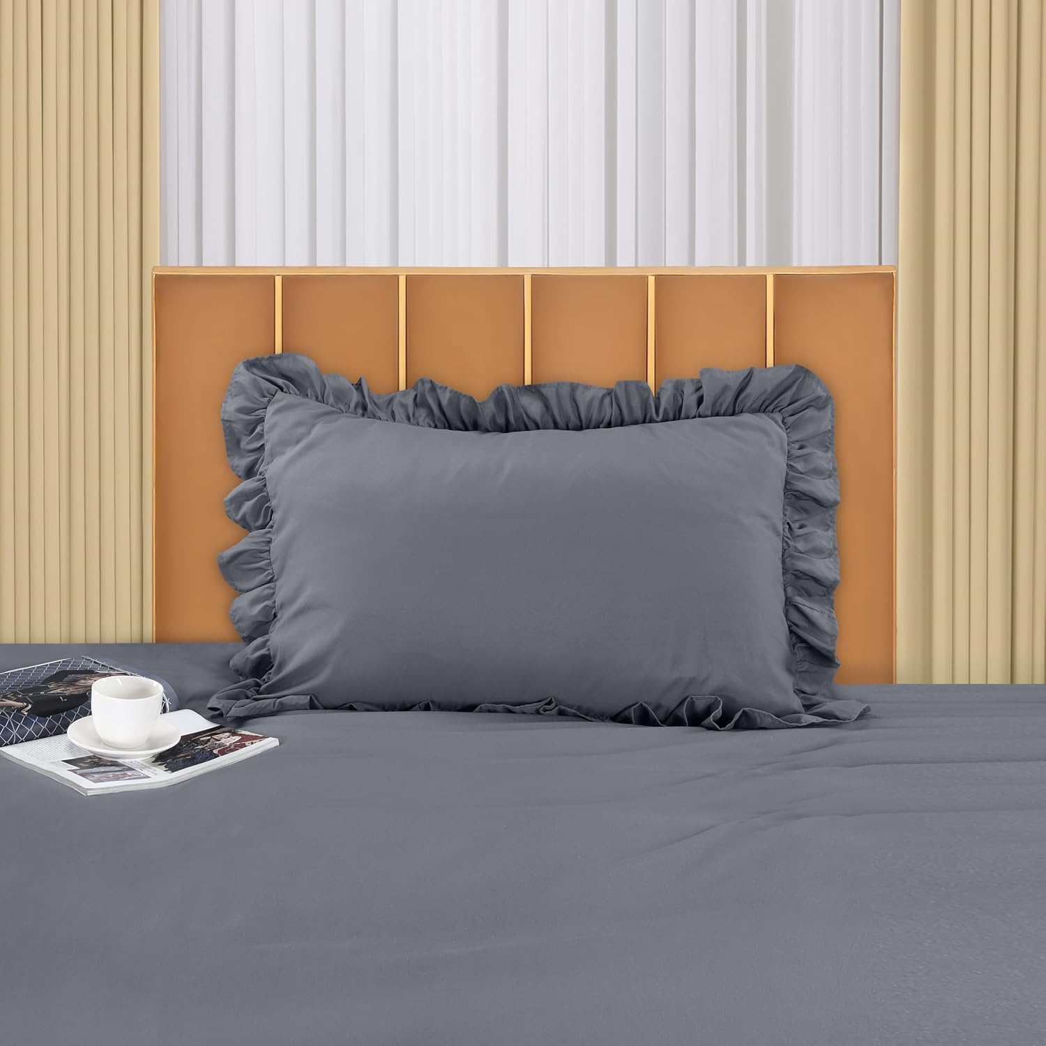image:imageUtopia Bedding Rsche Bettwsche 135x200 Set GrauGrau