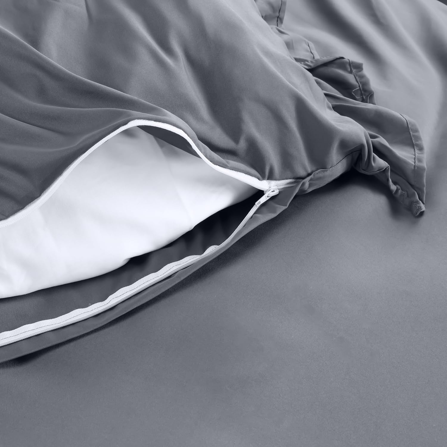 image:imageUtopia Bedding Rsche Bettwsche 135x200 Set GrauGrau