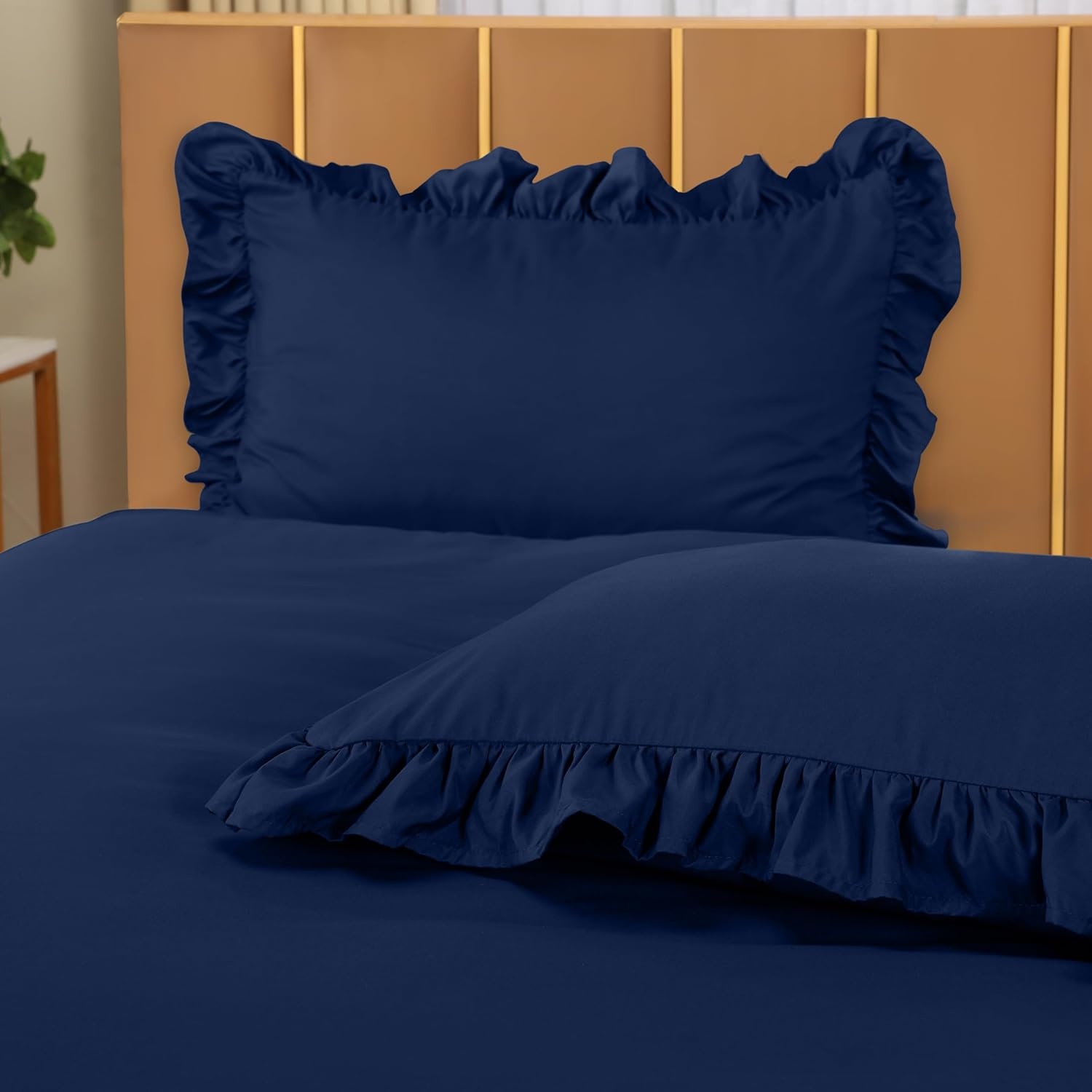 image:imageUtopia Bedding Rsche Bettwsche 135x200 Set GrauMarineblau