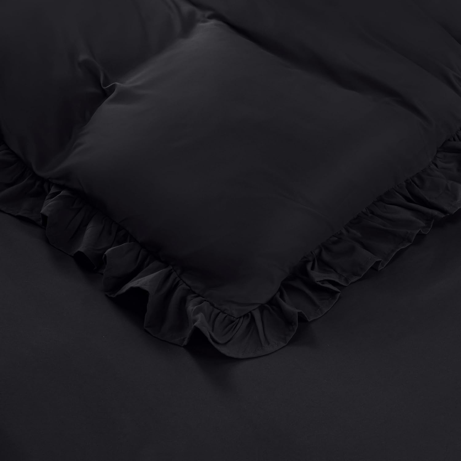 image:imageUtopia Bedding Rsche Bettwsche 135x200 Set GrauSchwarz