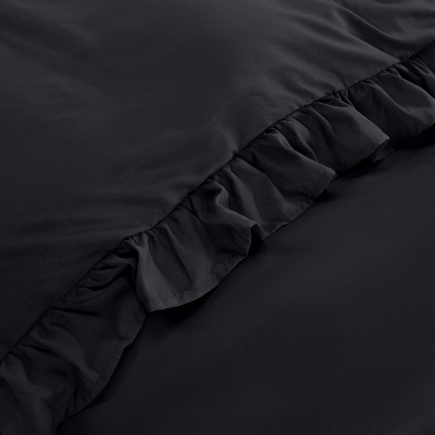 image:imageUtopia Bedding Rsche Bettwsche 135x200 Set GrauSchwarz