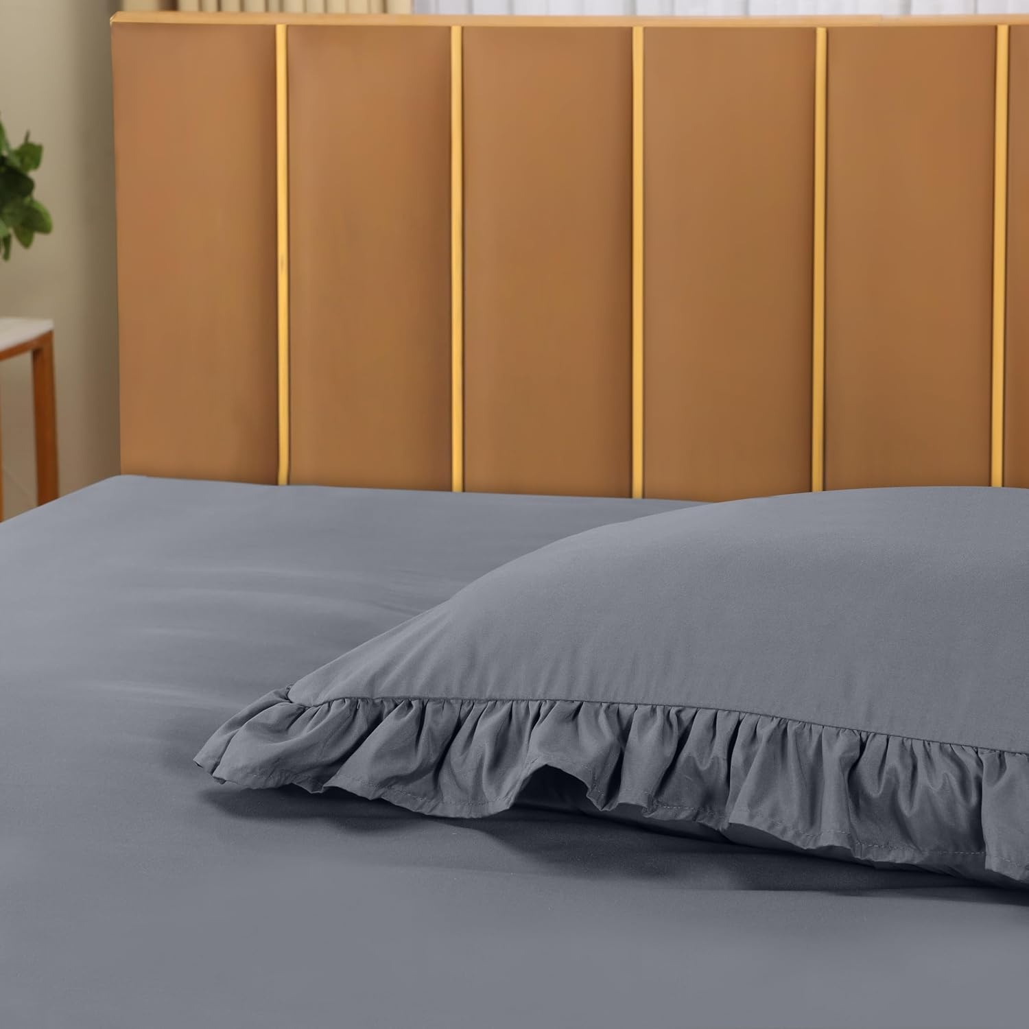 image:imageUtopia Bedding Rsche Bettwsche 135x200 Set SchwarzGrau