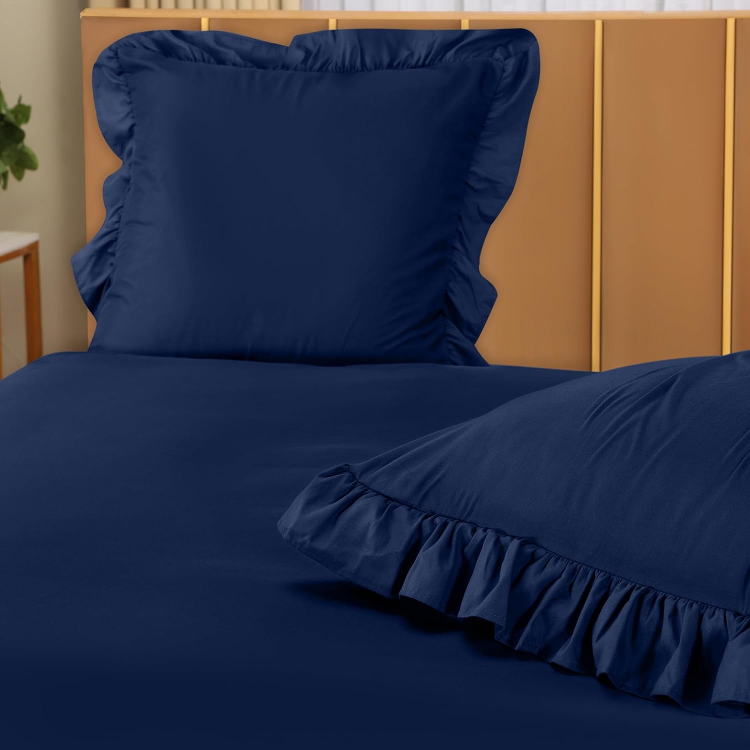 image:imageUtopia Bedding Rsche Bettwsche 135x200 Set SchwarzMarineblau