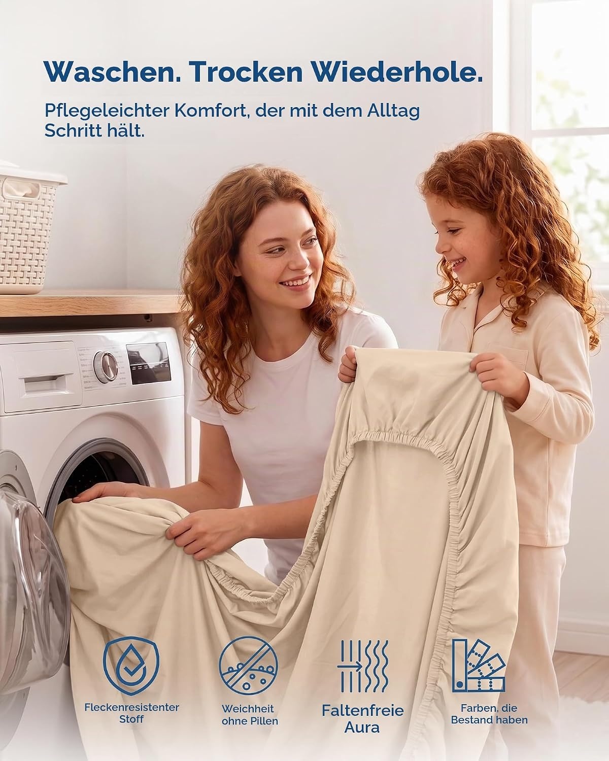 image:imageUtopia Bedding Spannbettlaken Packung mit 6 unteren Laken aus weicher gebrsteter Mikrofaser Tiefe Taschen knitterfrei lichtbestndig pflegeleicht GrauBeige