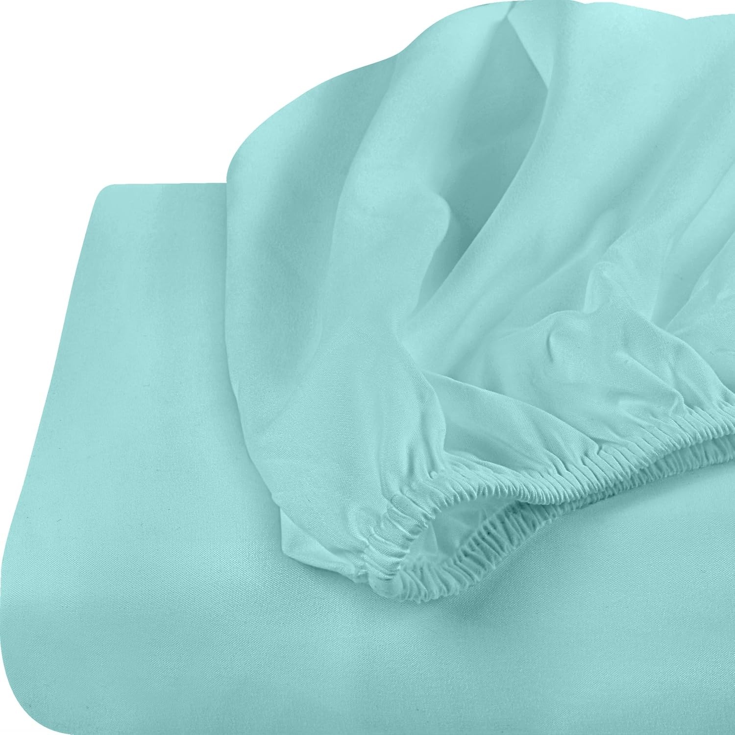 image:imageUtopia Bedding Spannbettlaken Packung mit 6 unteren Laken aus weicher gebrsteter Mikrofaser Tiefe Taschen knitterfrei lichtbestndig pflegeleicht GrauSpa Blau