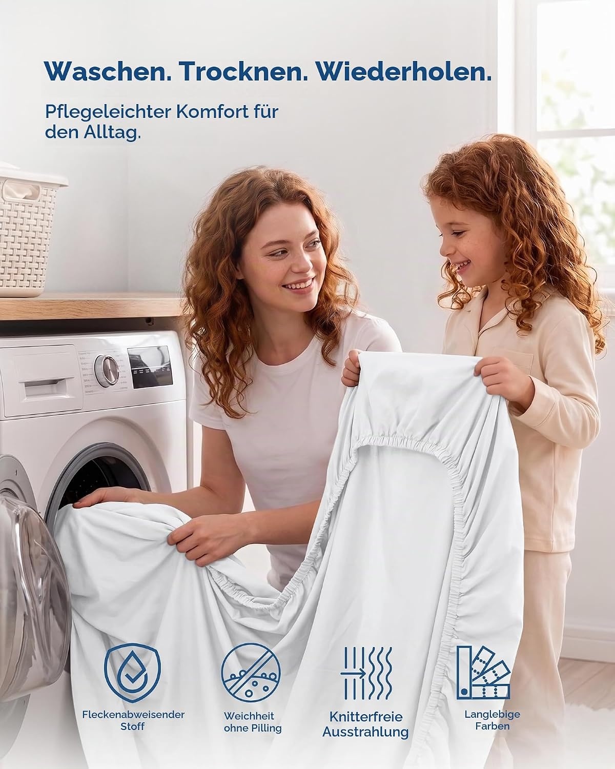 image:imageUtopia Bedding Spannbettlaken Packung mit 6 unteren Laken aus weicher gebrsteter Mikrofaser Tiefe Taschen knitterfrei lichtbestndig pflegeleicht GrauWei