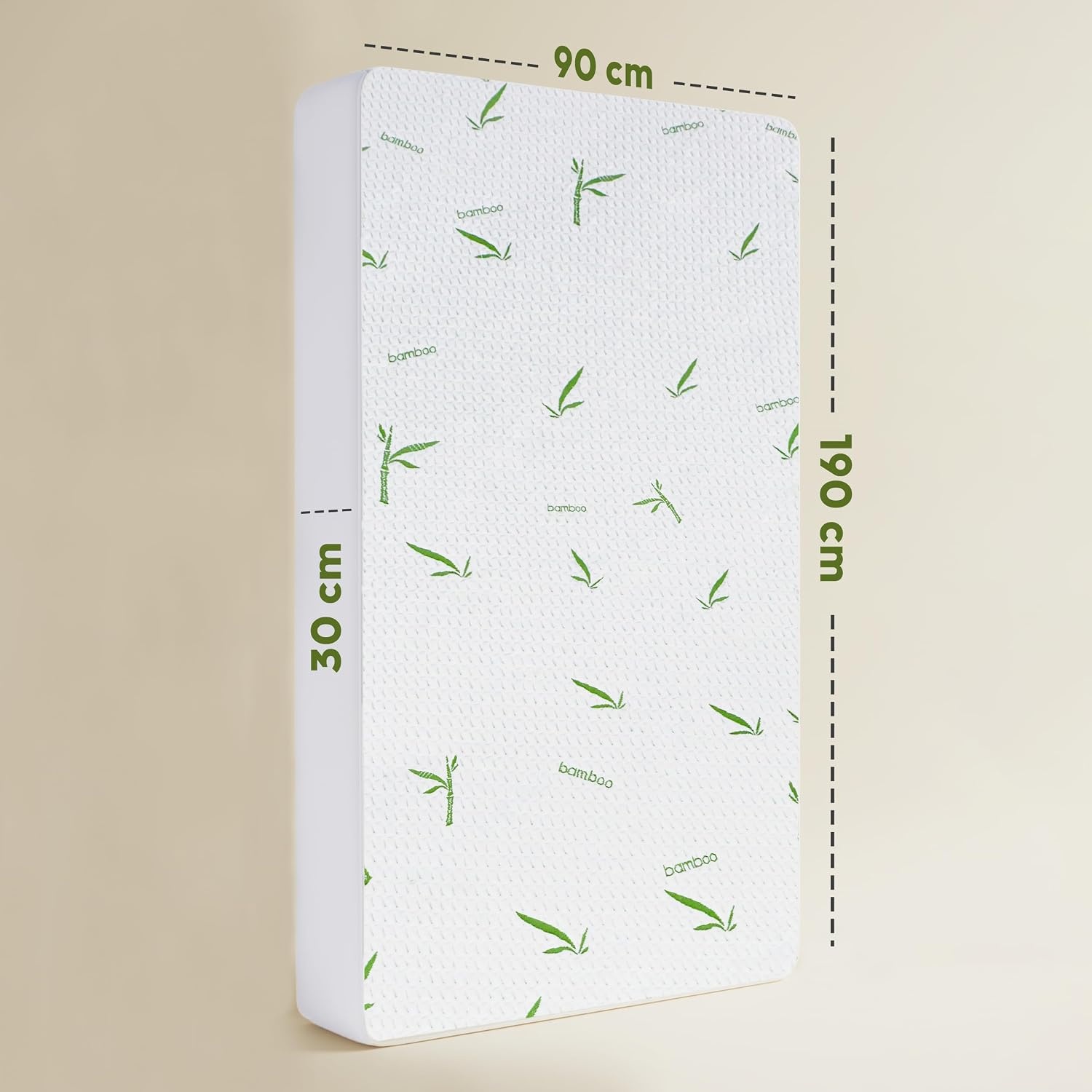 image:imageWasserdicht Viskose Matratzenschoner 200x200x30 cm Viscose Matratzenbezug90 x 190 x 30 cm 2er Pack